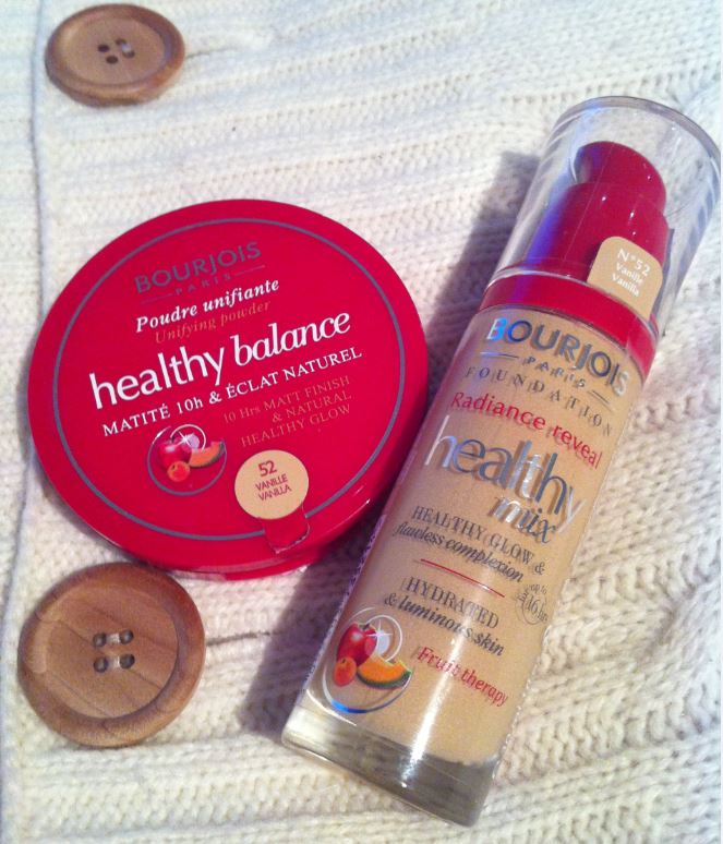 Bourjois Healthy Mix foundation & Healthy Balance powder